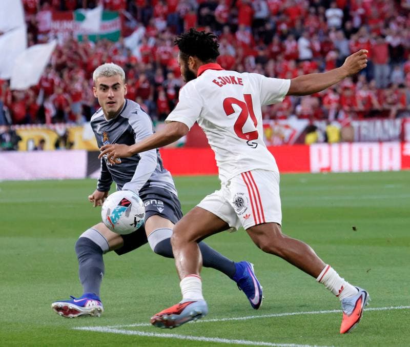 Football. La Liga. Sevilla - Real Sociedad. 04.05.2026
