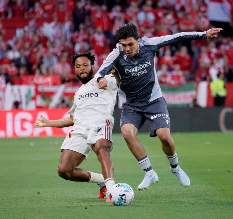 Football. La Liga. Sevilla - Real Sociedad. 04.05.2026