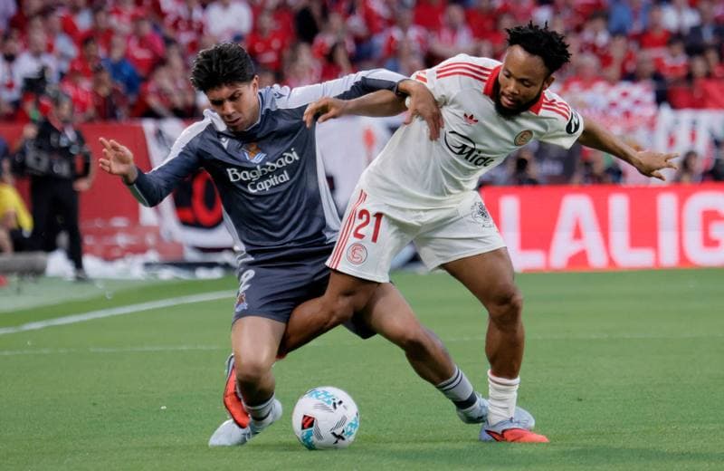 Football. La Liga. Sevilla - Real Sociedad. 04.05.2026