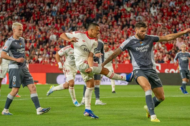 Football. La Liga. Sevilla - Real Sociedad. 04.05.2026