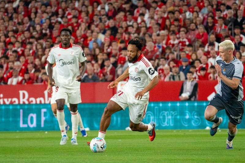 Football. La Liga. Sevilla - Real Sociedad. 04.05.2026
