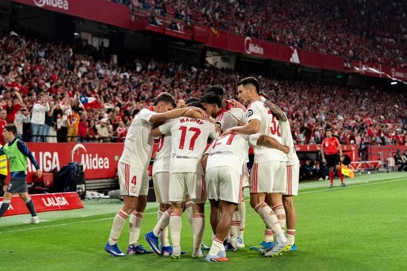 Football. La Liga. Sevilla - Real Sociedad. 04.05.2026