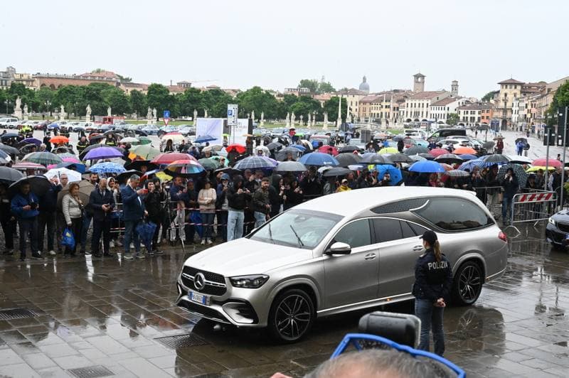 Alex Zanardi's Funeral. Padua. 05.05.2026