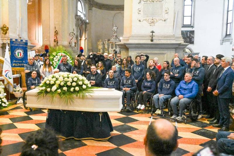 Alex Zanardi's Funeral. Padua. 05.05.2026