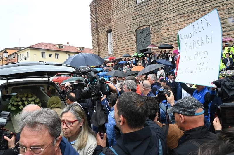 Alex Zanardi's Funeral. Padua. 05.05.2026
