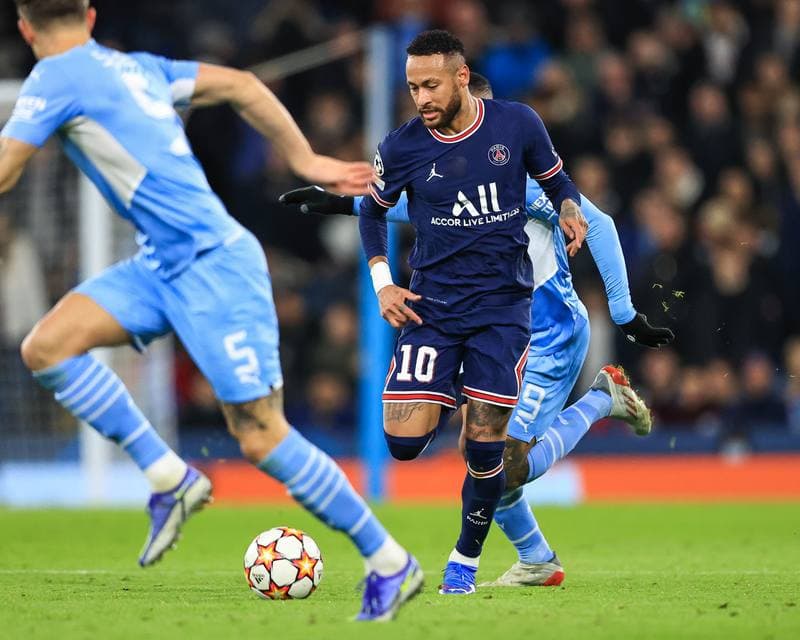 Football. UEFA Champions League. Manchester City - Paris Saint-Germain. 24.11.2021