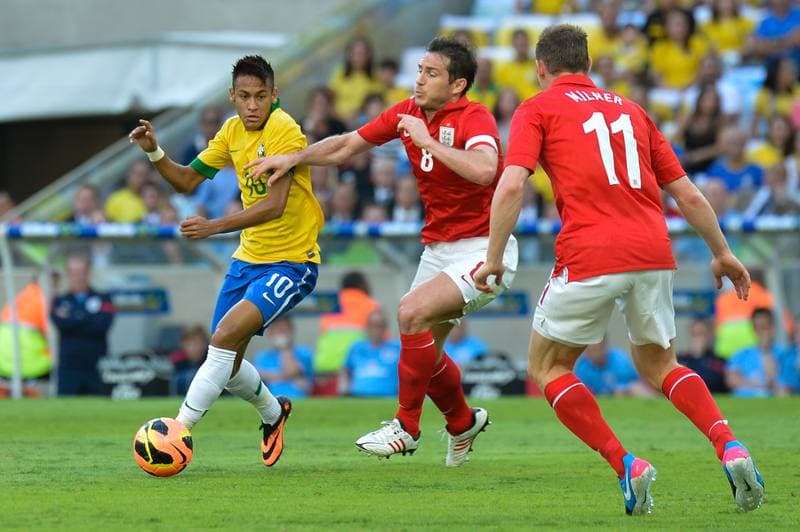 Football. Friendly Match. Brazil - England. 02.06.2013