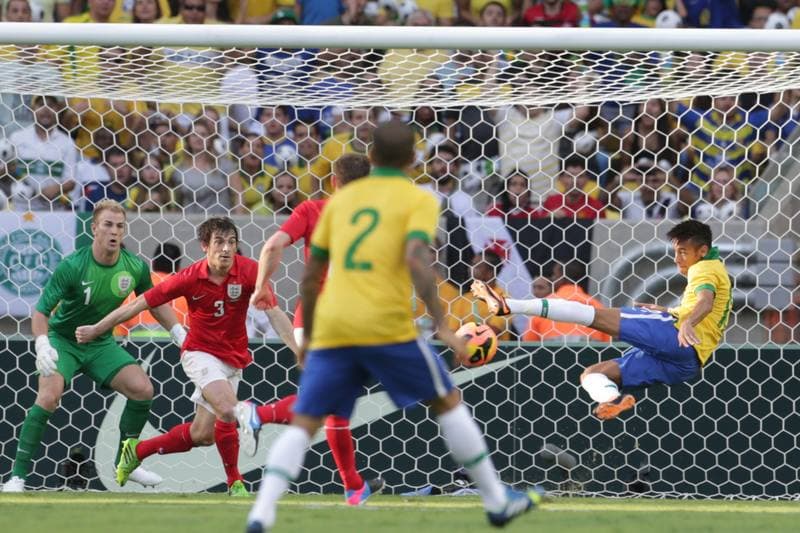 Football. Friendly Match. Brazil - England. 02.06.2013