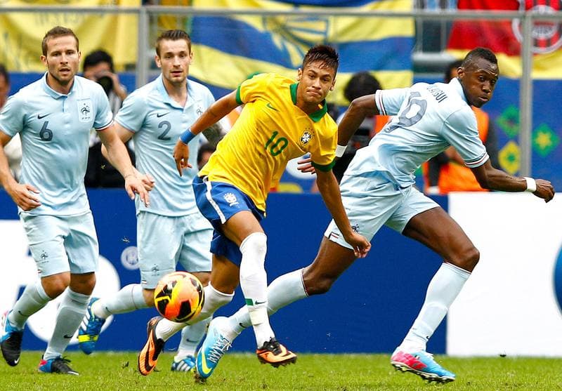 Football. Friendly Match. Brazil - France. 09.06.2013