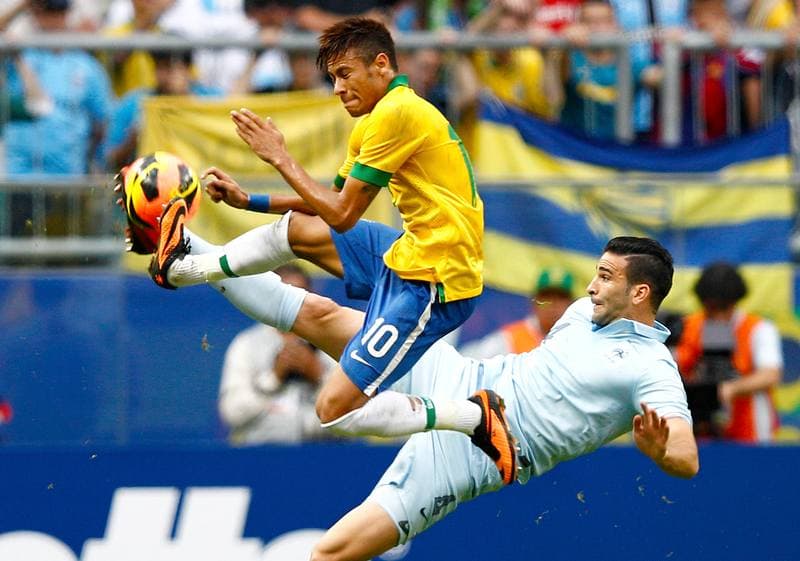 Football. Friendly Match. Brazil - France. 09.06.2013