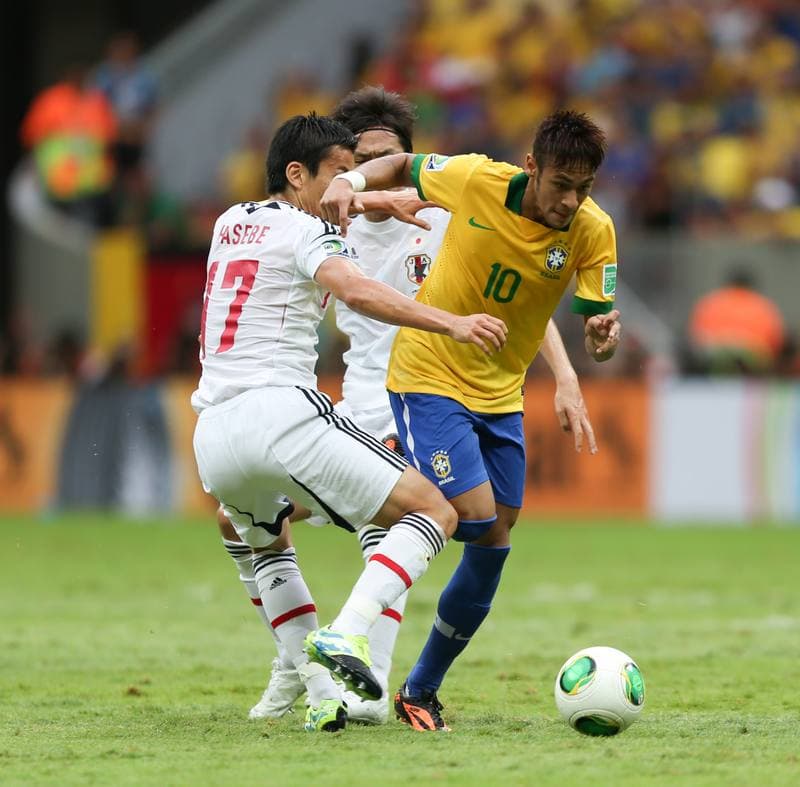 Football. FIFA Confederations Cup. Brazil - Japan. 15.06.2013