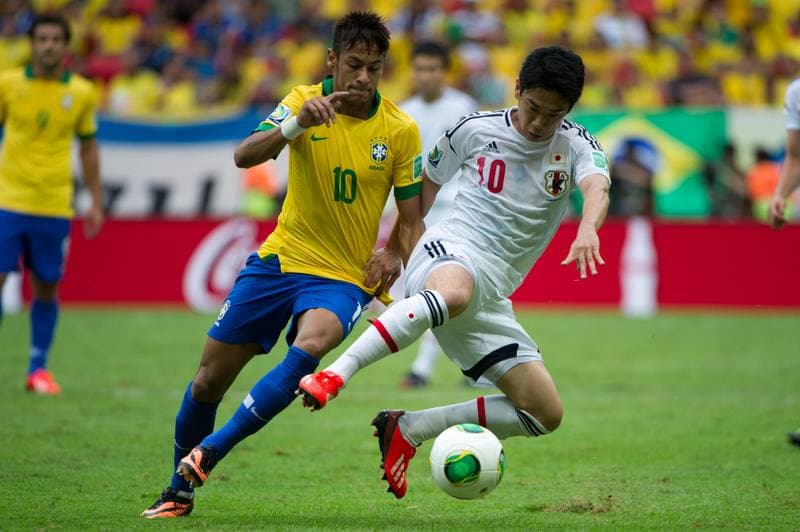Football. FIFA Confederations Cup. Brazil - Japan. 15.06.2013