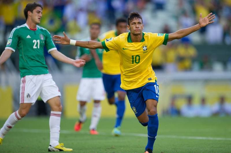 Football. FIFA Confederations Cup. Brazil - Mexico. 19.06.2013