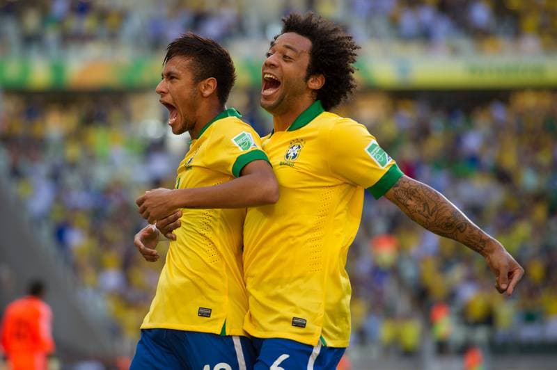 Football. FIFA Confederations Cup. Brazil - Mexico. 19.06.2013