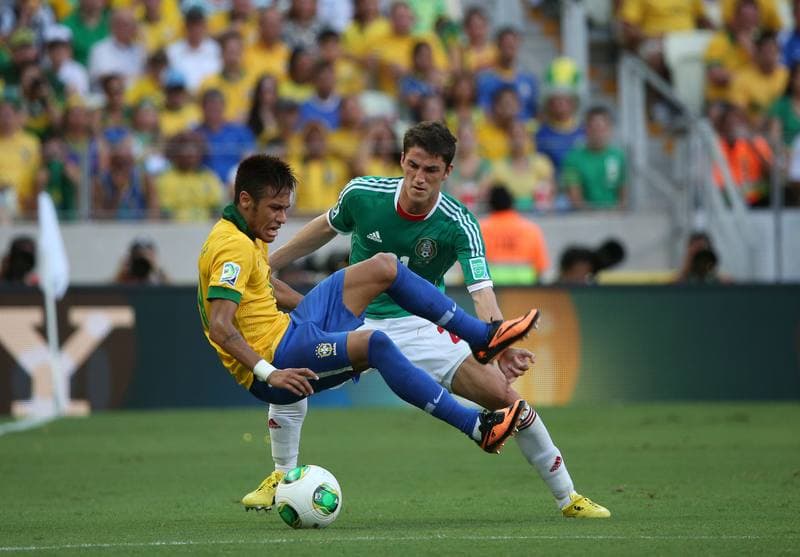 Football. FIFA Confederations Cup. Brazil - Mexico. 19.06.2013