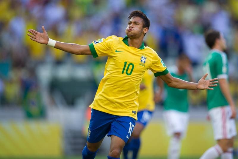 Football. FIFA Confederations Cup. Brazil - Mexico. 19.06.2013