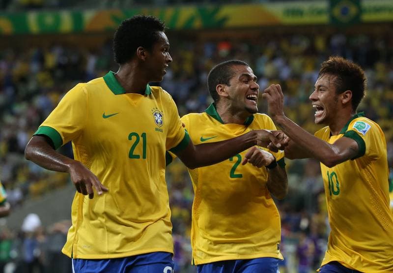 Football. FIFA Confederations Cup. Brazil - Mexico. 19.06.2013