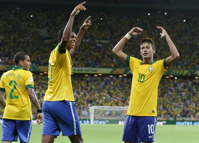 Football. FIFA Confederations Cup. Brazil - Mexico. 19.06.2013