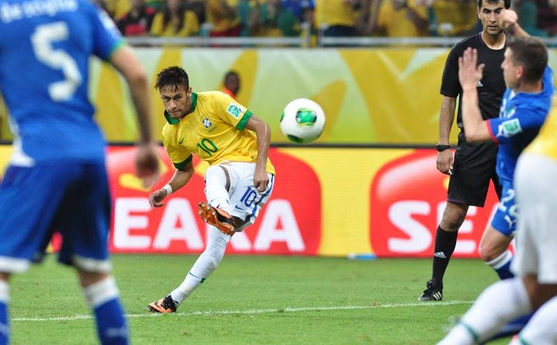 Football. FIFA Confederations Cup. Italy - Brazil. 22.06.2013
