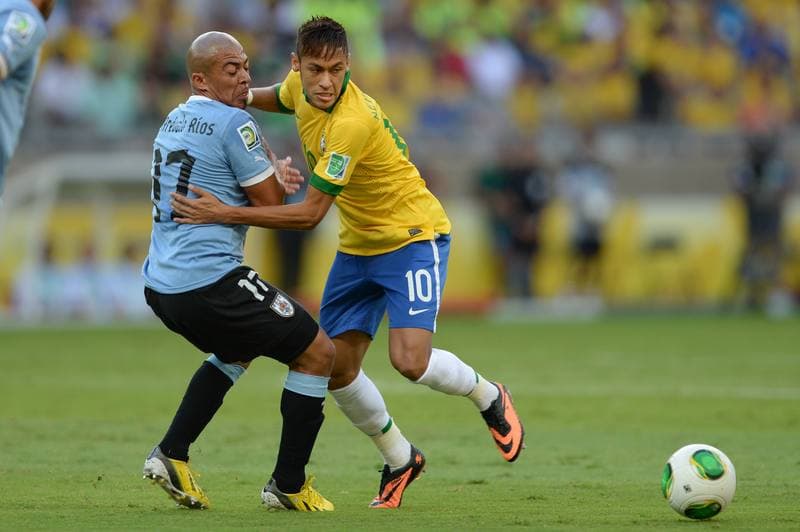 Football. FIFA Confederations Cup. Brazil - Uruguay. 26.06.2013