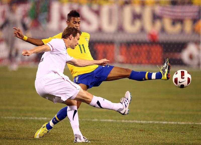 Football. Friendly. Brazil - United States. 10.08.2010