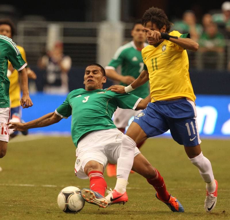Football. Friendly Match. Mexico - Brazil. 03.06.2012