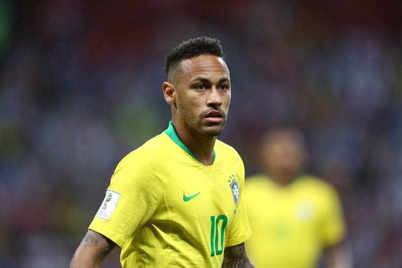 Football. FIFA World Cup 2018. Brazil - Belgium. 06.07.2018