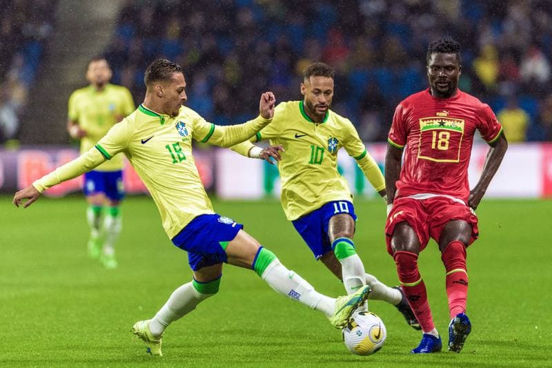 Football. Friendly. Brazil - Ghana. 23.09.2022