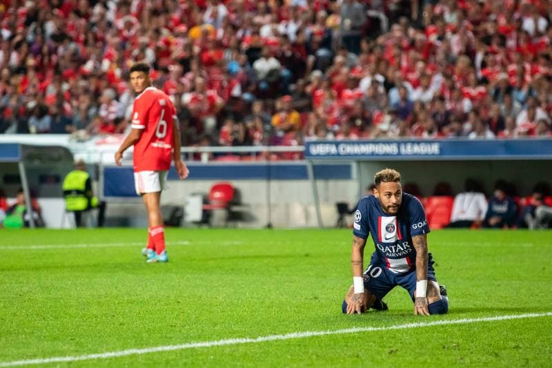 Football. UEFA Champions League. SL Benfica - Paris Saint-Germain. 05.10.2022