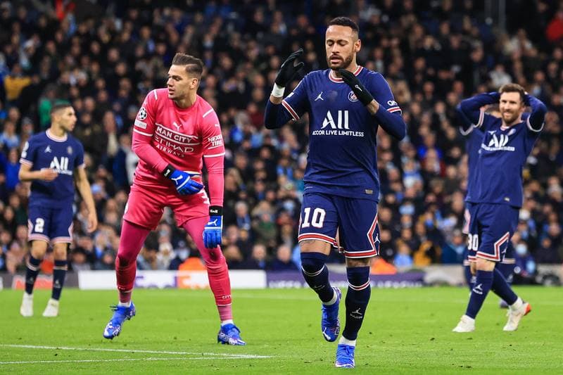 Football. UEFA Champions League. Manchester City - Paris Saint-Germain. 24.11.2021