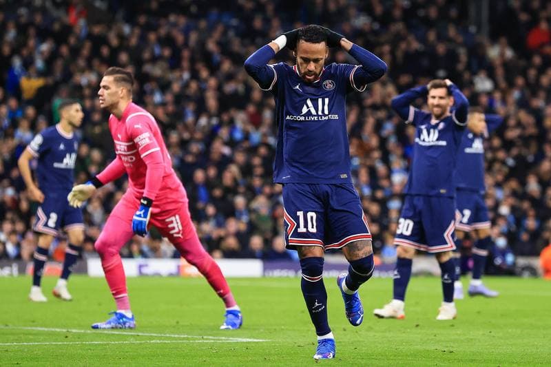Football. UEFA Champions League. Manchester City - Paris Saint-Germain. 24.11.2021