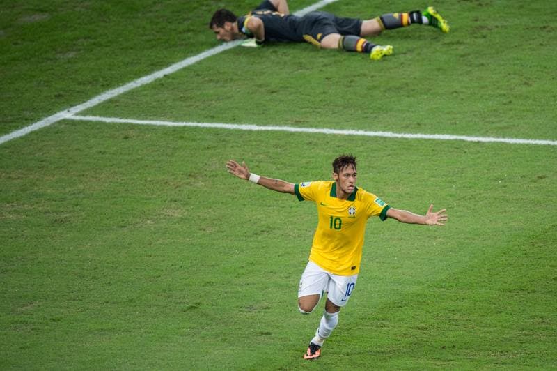 Football. FIFA Confederations Cup Final. Brazil - Spain. 30.06.2013