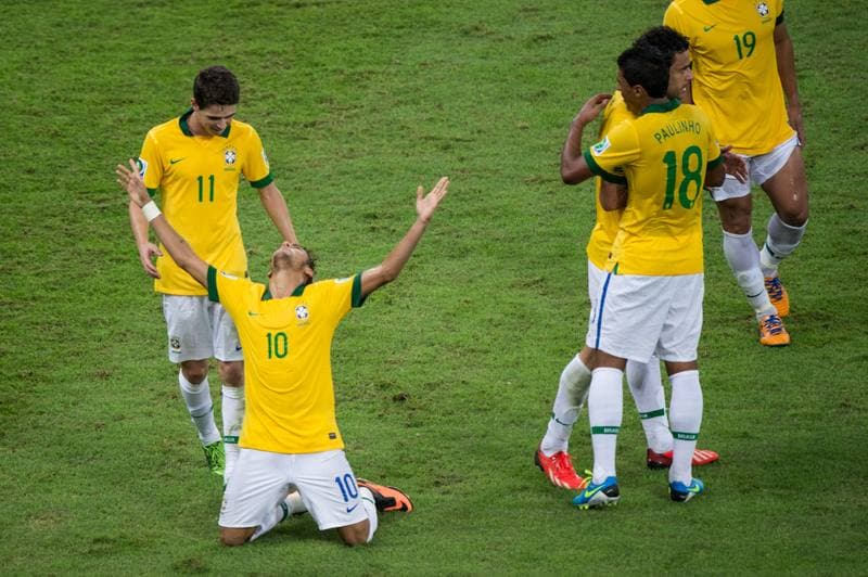 Football. FIFA Confederations Cup Final. Brazil - Spain. 30.06.2013
