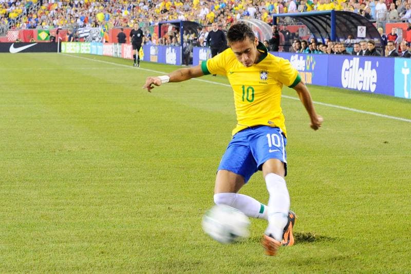 Football. Friendly Match. Brazil - Portugal. 10.09.2013