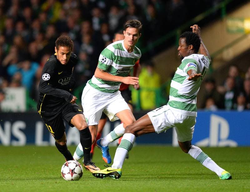 Football. UEFA Champions League. Celtic - Barcelona. 01.10.2013