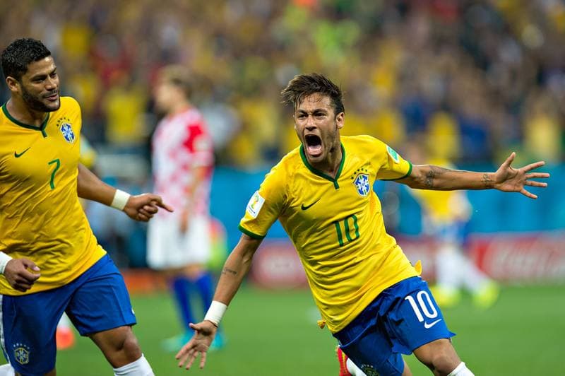 Football. FIFA World Cup 2104. Brazil - Croatia. 12.06.2014