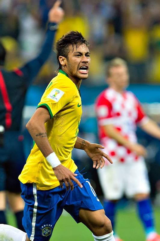 Football. FIFA World Cup 2104. Brazil - Croatia. 12.06.2014