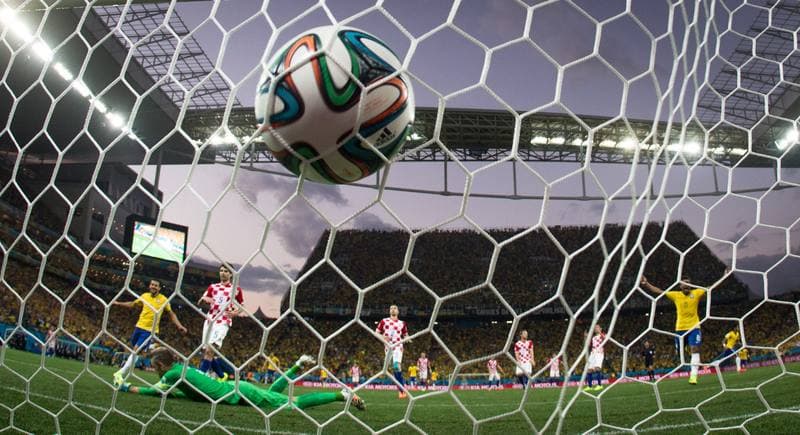 Football. FIFA World Cup 2104. Brazil - Croatia. 12.06.2014
