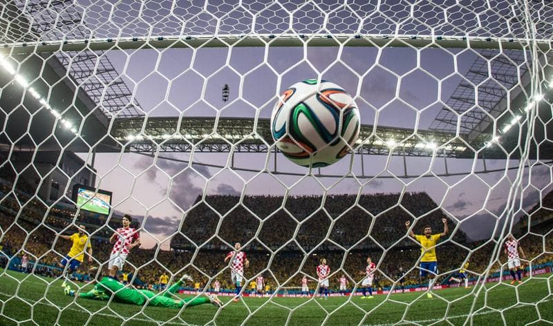 Football. FIFA World Cup 2104. Brazil - Croatia. 12.06.2014