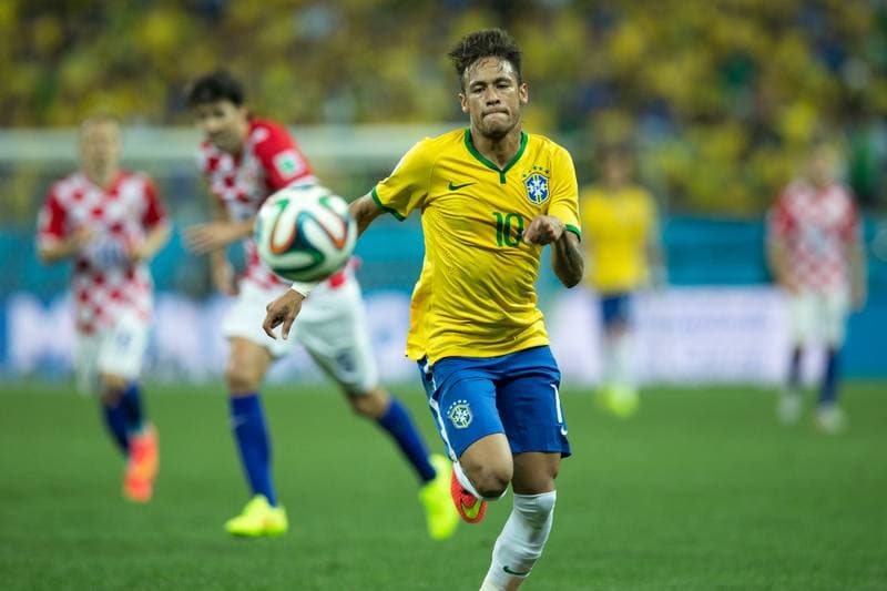 Football. FIFA World Cup 2104. Brazil - Croatia. 12.06.2014