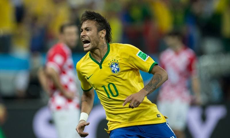 Football. FIFA World Cup 2104. Brazil - Croatia. 12.06.2014