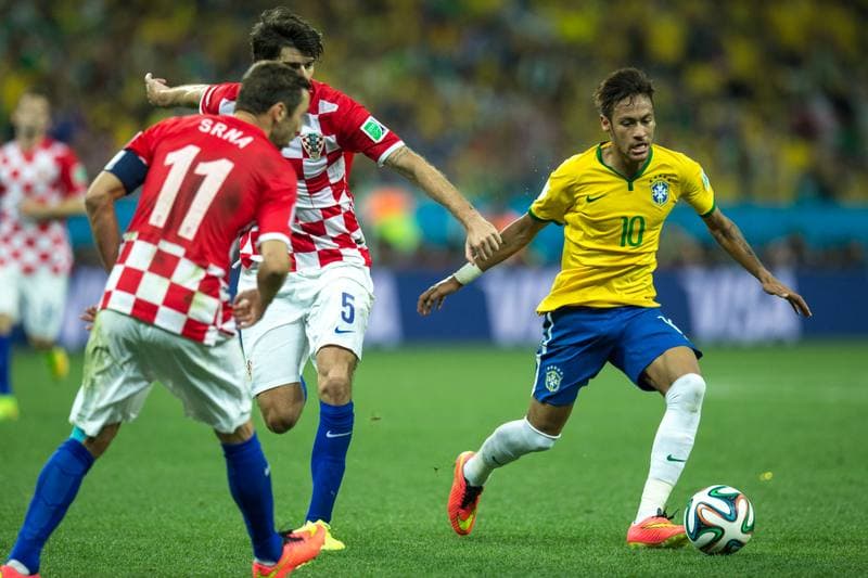 Football. FIFA World Cup 2104. Brazil - Croatia. 12.06.2014