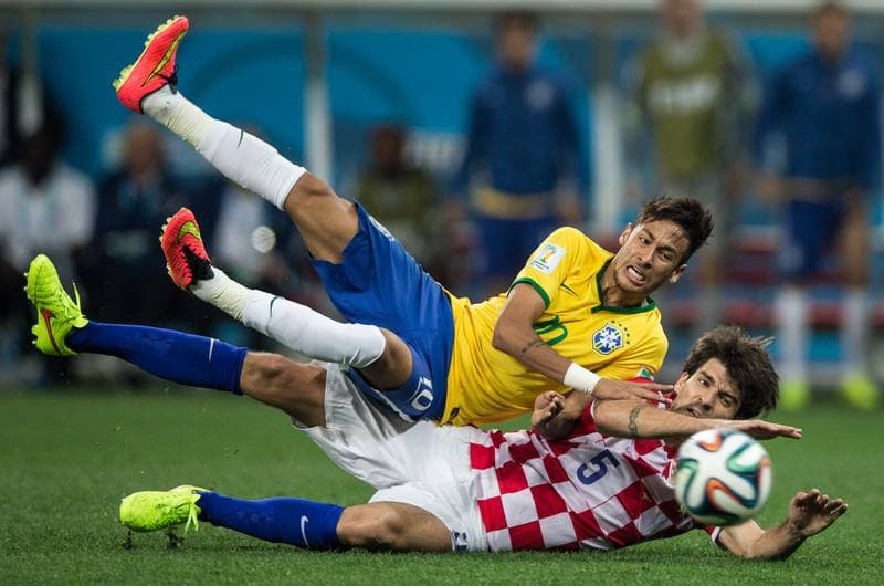 Football. FIFA World Cup 2104. Brazil - Croatia. 12.06.2014