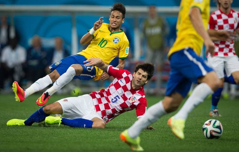 Football. FIFA World Cup 2104. Brazil - Croatia. 12.06.2014