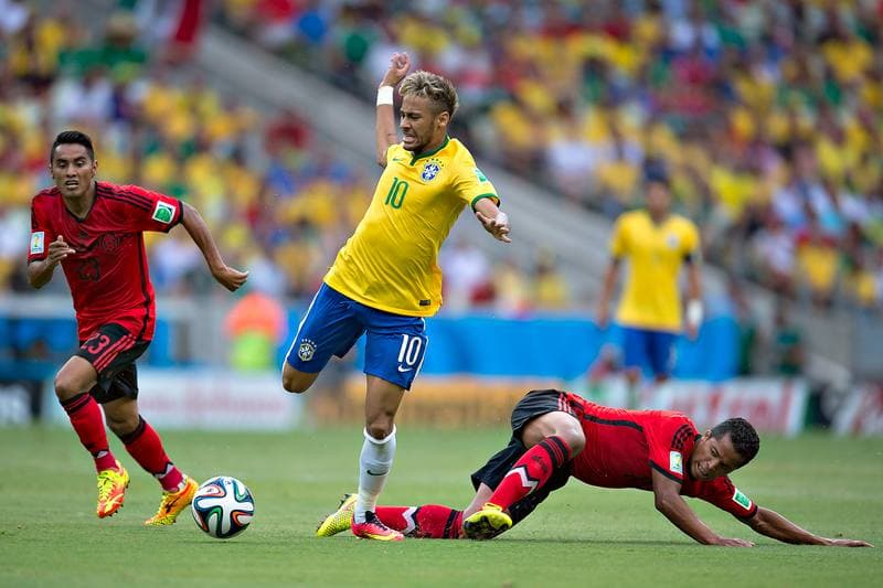 Football. FIFA World Cup 2014. Brazil - Mexico. 17.06.2014