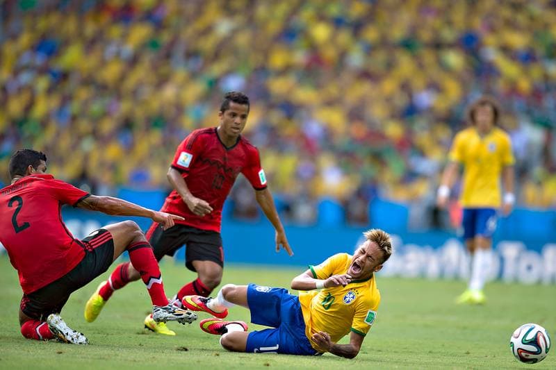 Football. FIFA World Cup 2014. Brazil - Mexico. 17.06.2014
