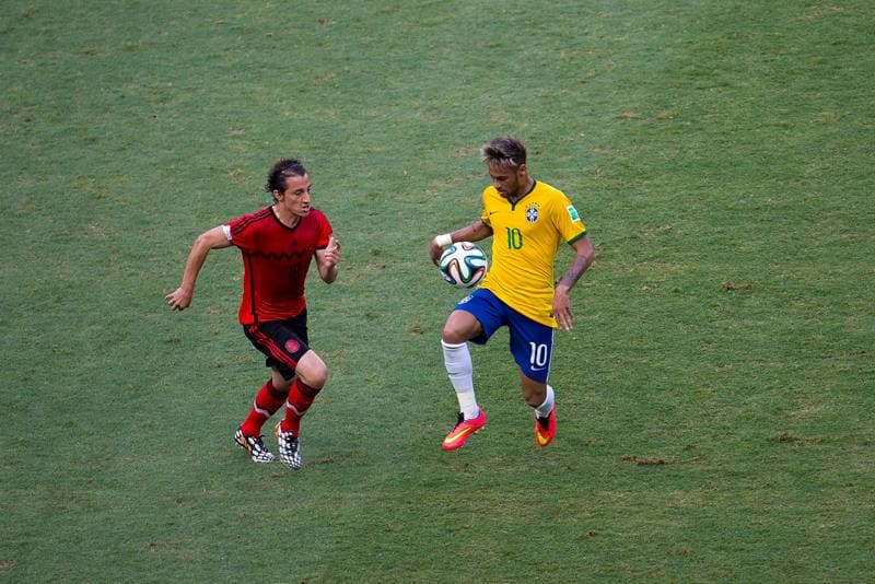 Football. FIFA World Cup 2014. Brazil - Mexico. 17.06.2014