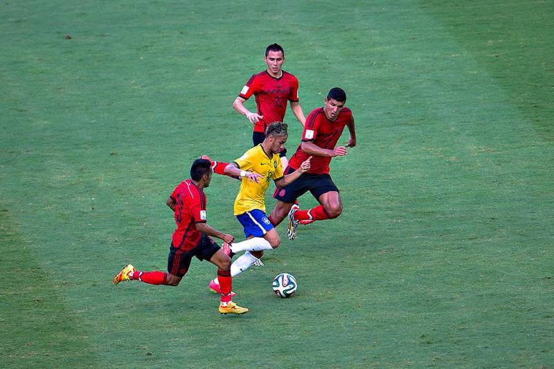 Football. FIFA World Cup 2014. Brazil - Mexico. 17.06.2014