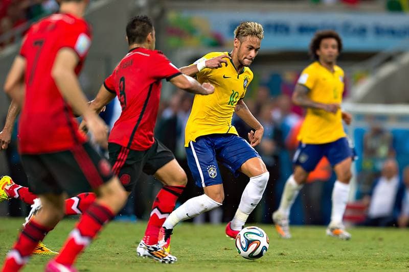 Football. FIFA World Cup 2014. Brazil - Mexico. 17.06.2014