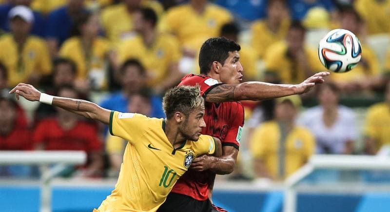 Football. FIFA World Cup 2014. Brazil - Mexico. 17.06.2014